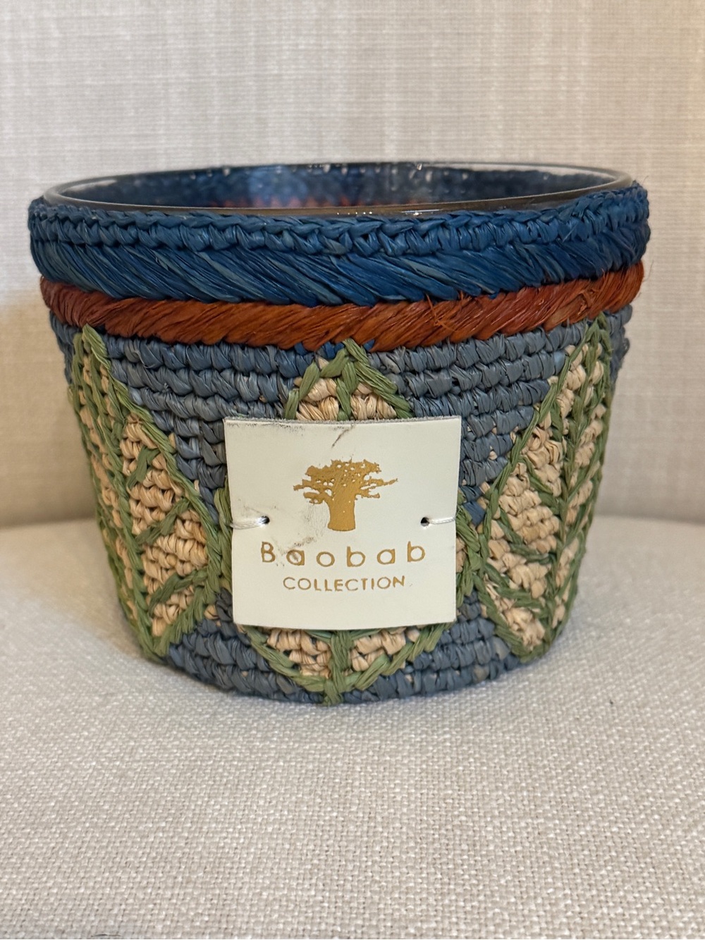 Baobab Collection raffia container